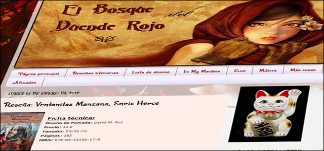 Reseña en El Bosque del Duende Rojo