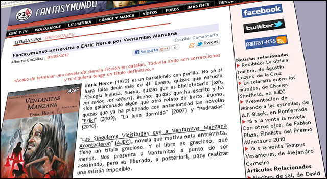 Entrevista en Fantasymundo